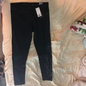 Brand new Adidas black leggings